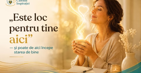 Este loc pentru tine aici – și poate de aici începe starea de bine