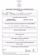 Supliment descriptiv